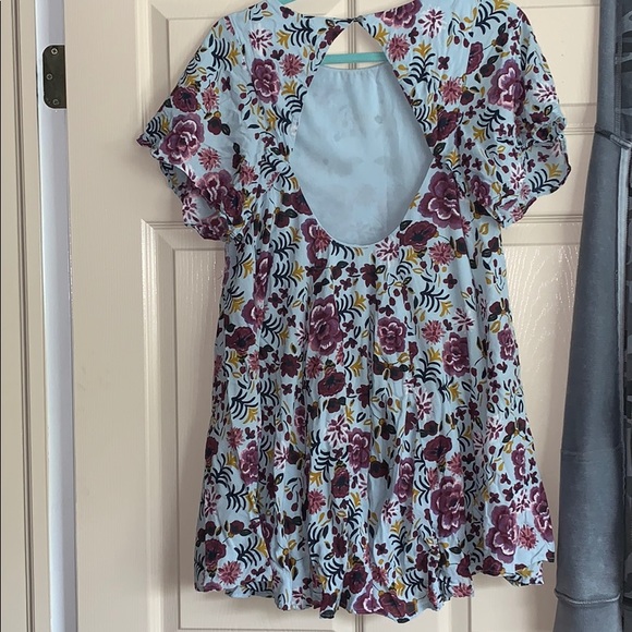 Fun floral dress - great with leggings - Picture 3 of 6